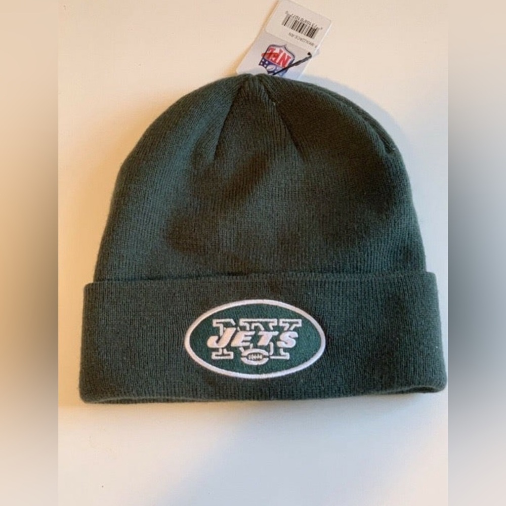 NFL NEW YORK JETS YOUTH CUFFED KNIT HAT